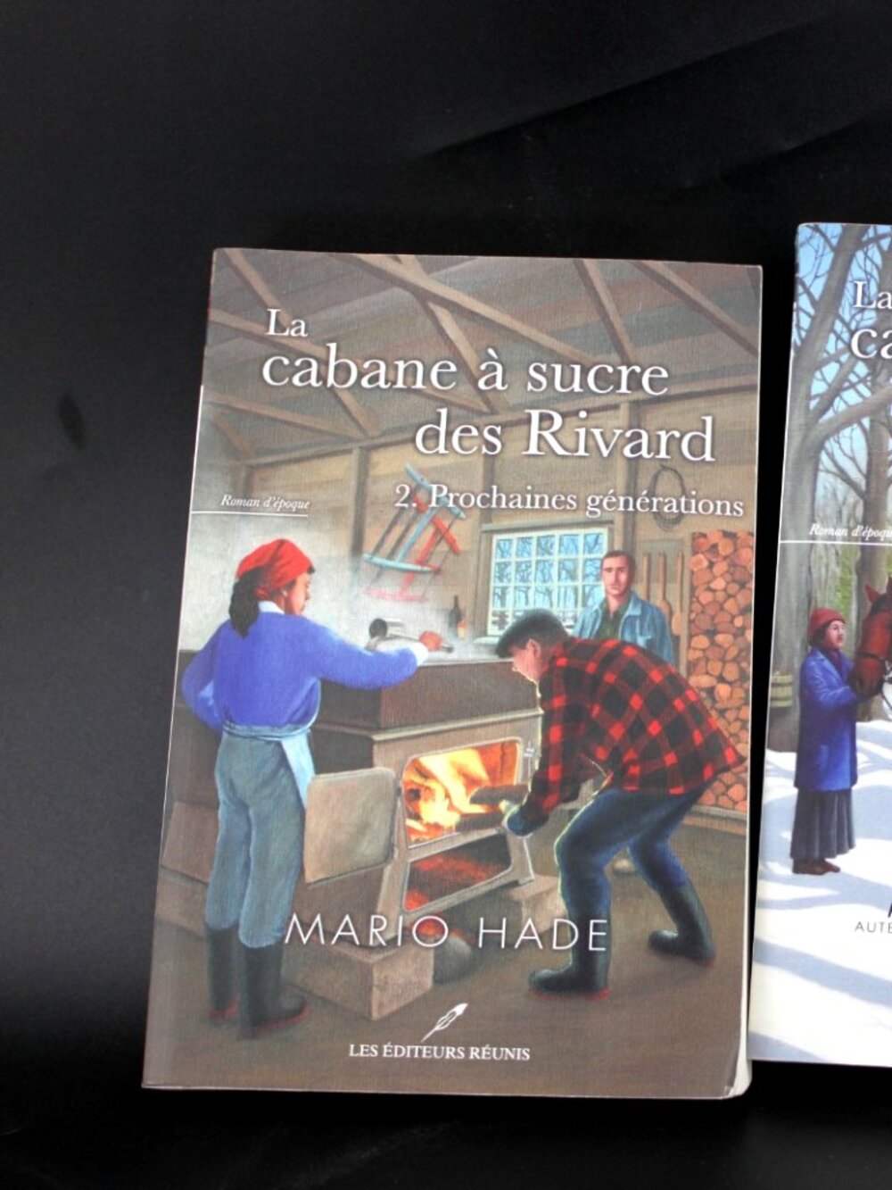 Lot 2 Livres Mario Hades - La Cabane A Sucre Des Rivard tome 1 -2 French